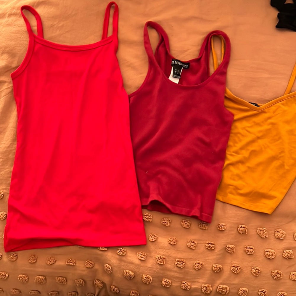 All three tank tops for $20